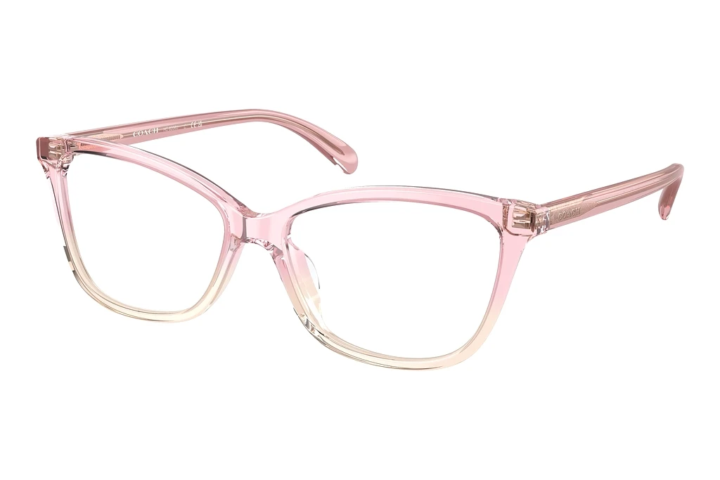 Coach HC6206U 5738 Transparent Pink Gradient Coach HC6206U 5738 Transparent Pink Gradient
