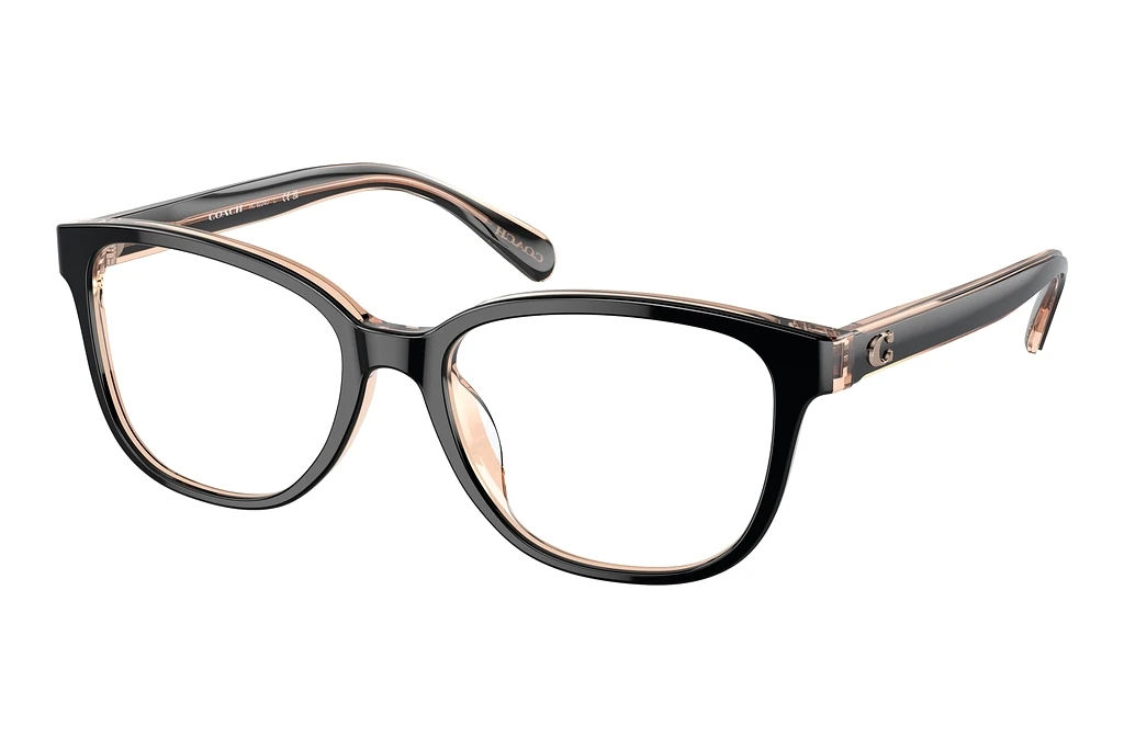 Coach HC6224U 5781 Black/Transparent Blush Coach HC6224U 5781 Black/Transparent Blush