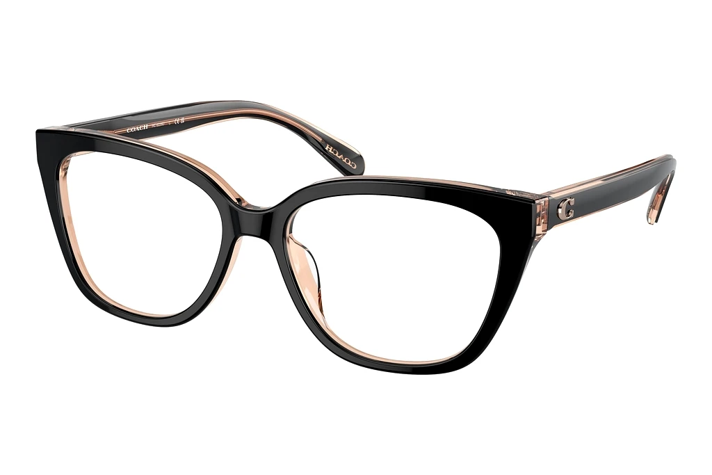 Coach HC6226U 5781 Black/Transparent Blush Coach HC6226U 5781 Black/Transparent Blush