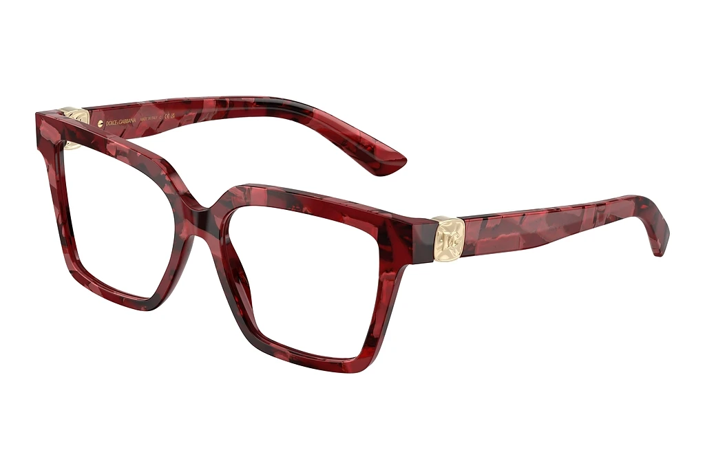 Dolce & Gabbana DG3395 3463 Pearl Havana Red Dolce & Gabbana DG3395 3463 Pearl Havana Red