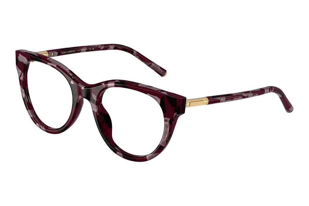 Dolce & Gabbana DG3433 3464 Pearl Havana Purple Dolce & Gabbana DG3433 3464 Pearl Havana Purple