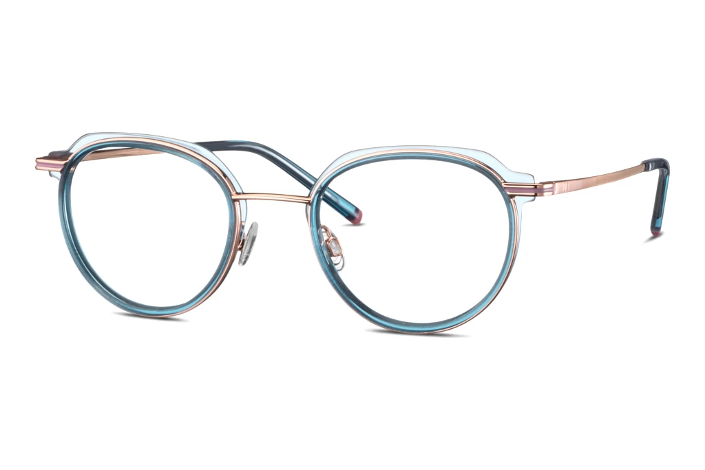 Humphreys HU 581161 27 türkis transparent / roségold Humphreys HU 581161 27 türkis transparent / roségold