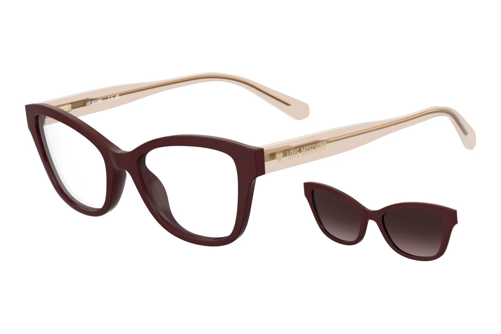 Moschino MOL657/C/TN LHF BURGUNDY 2 Moschino MOL657/C/TN LHF BURGUNDY 2