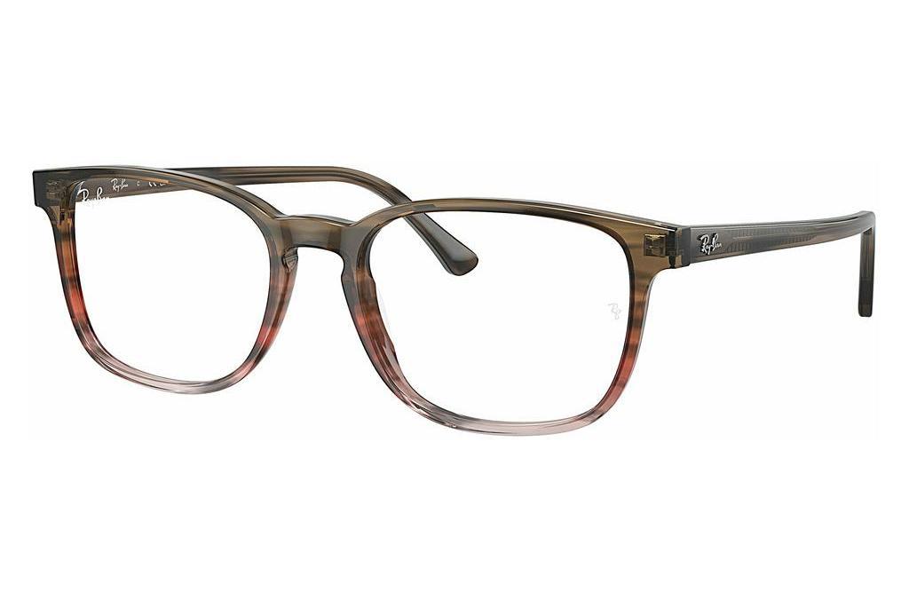 Ray-Ban   RX5418 8251 Striped Brown & Red