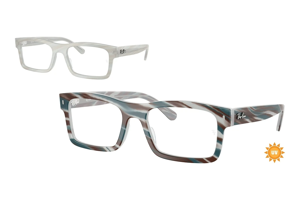 Ray-Ban   RX5435 8382 Photo Striped Light Blue Ray-Ban   RX5435 8382 Photo Striped Light Blue