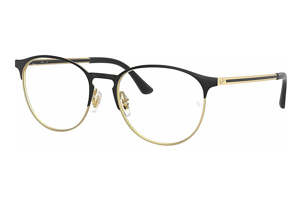 Ray-Ban   RX6375 3051 Black On Gold