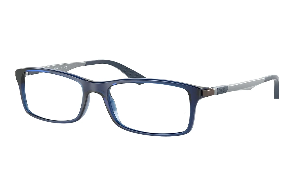 Ray-Ban   RX7017 5752 TRANSPARENT BLUE Ray-Ban   RX7017 5752 TRANSPARENT BLUE