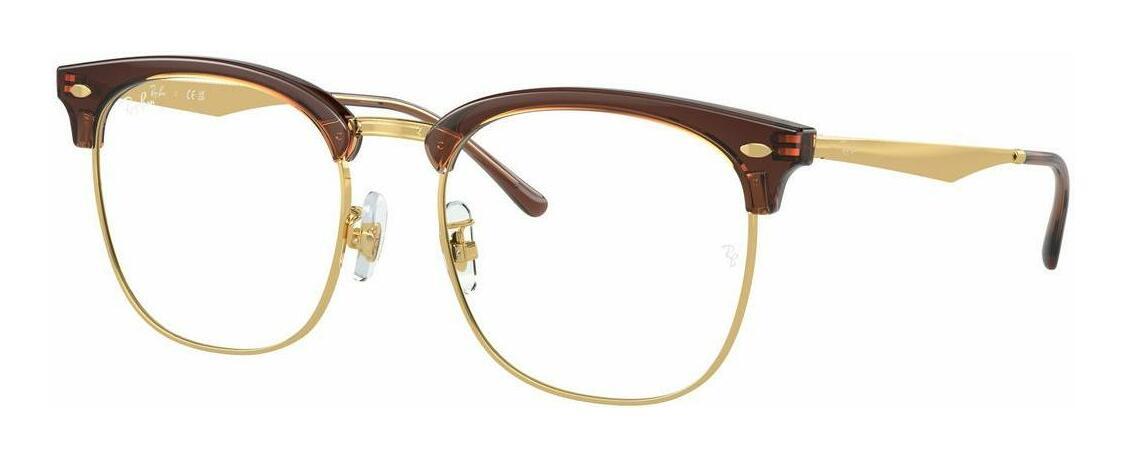 Ray-Ban   RX7318D 8325 Transparent Dark Brown On Gold
