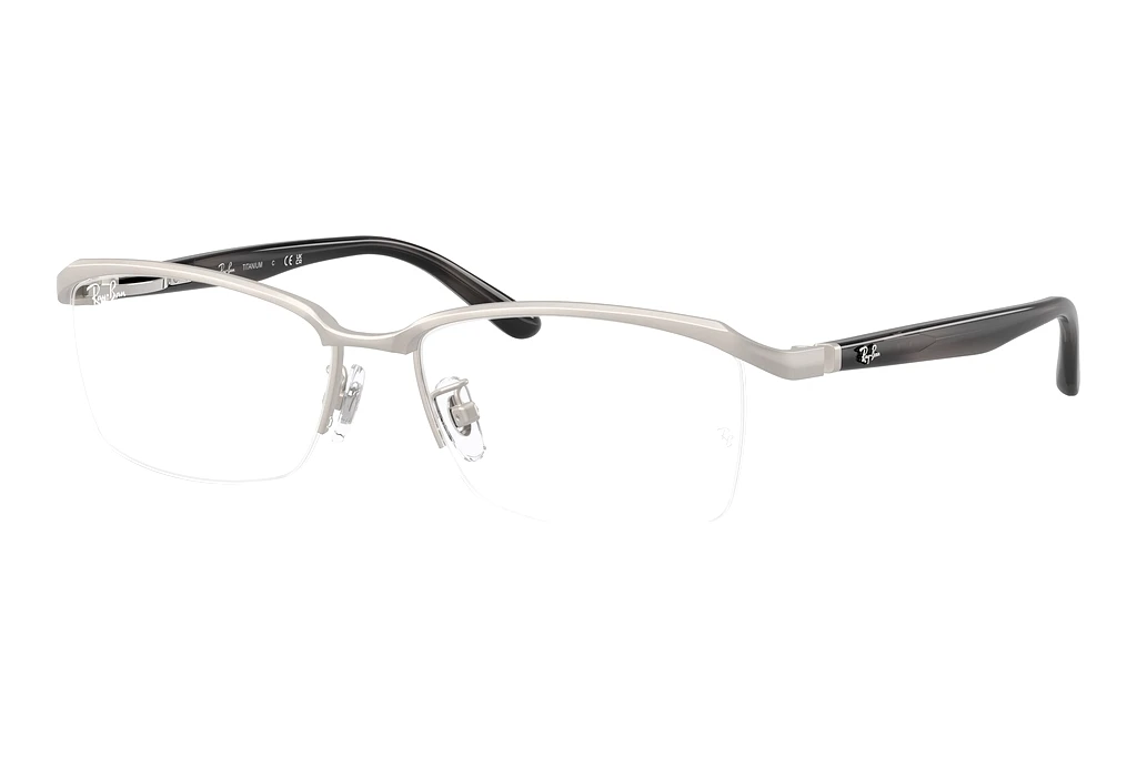 Ray-Ban RX8779D 1253 Brushed Silver Ray-Ban RX8779D 1253 Brushed Silver