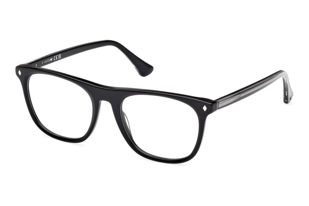 Web Eyewear WE5462 005 Glänzend Schwarz Web Eyewear WE5462 005 Glänzend Schwarz