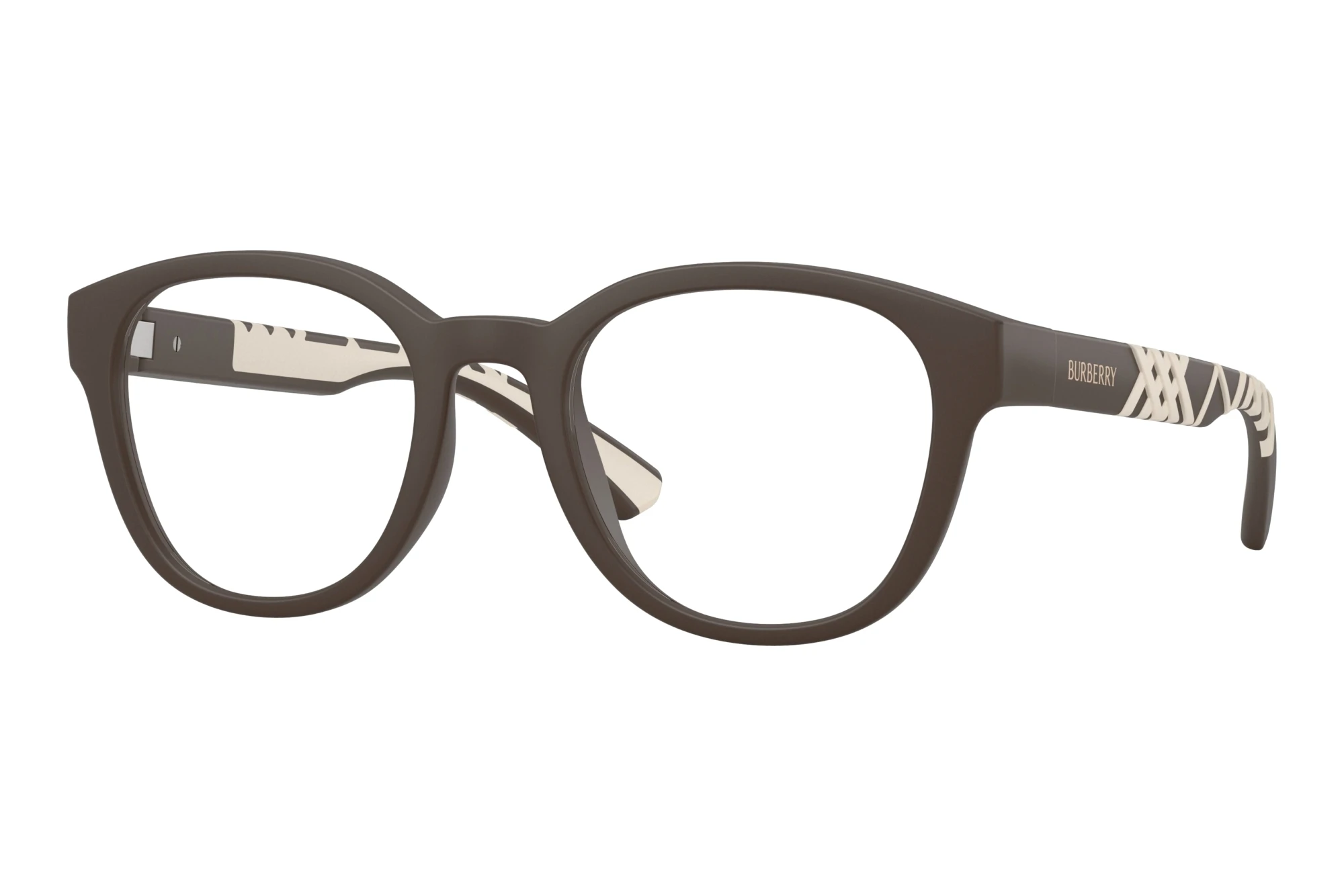 Burberry BE2465U 4234 Matte Brown Burberry BE2465U 4234 Matte Brown