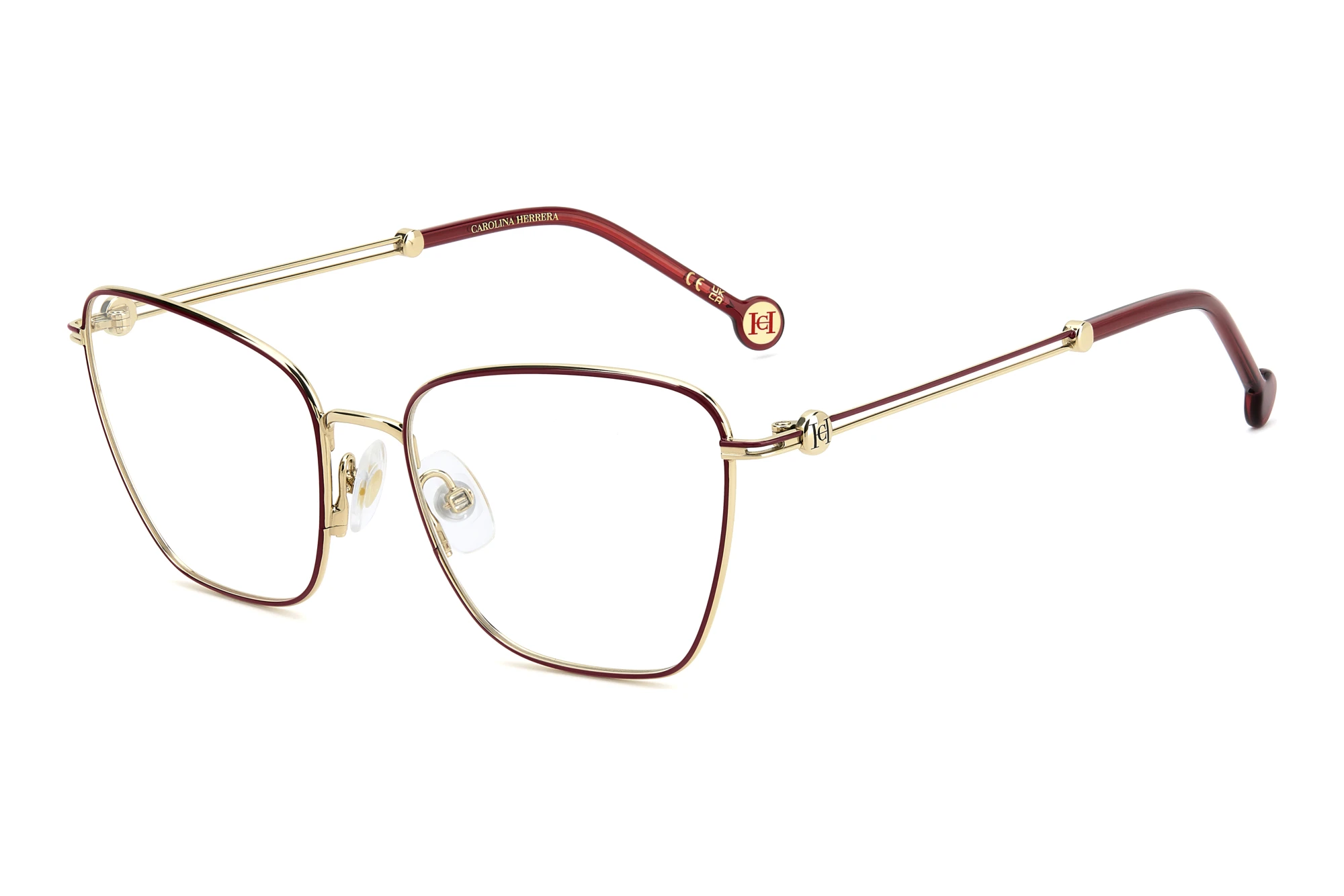 Carolina Herrera HER 0426 NOA GOLD BURGUNDY Carolina Herrera HER 0426 NOA GOLD BURGUNDY
