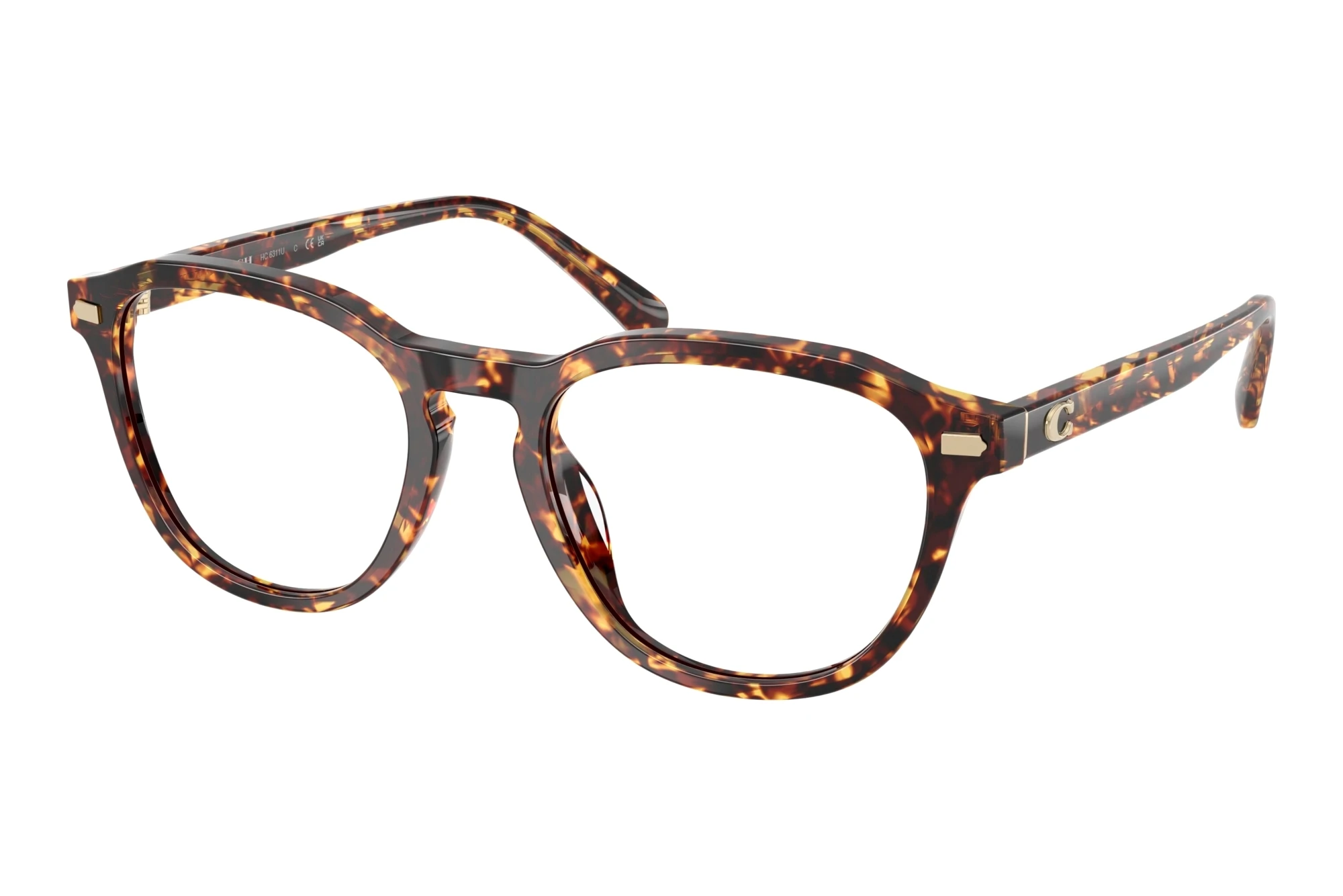 Coach HC6311U 5974 Tortoise Mustard Coach HC6311U 5974 Tortoise Mustard