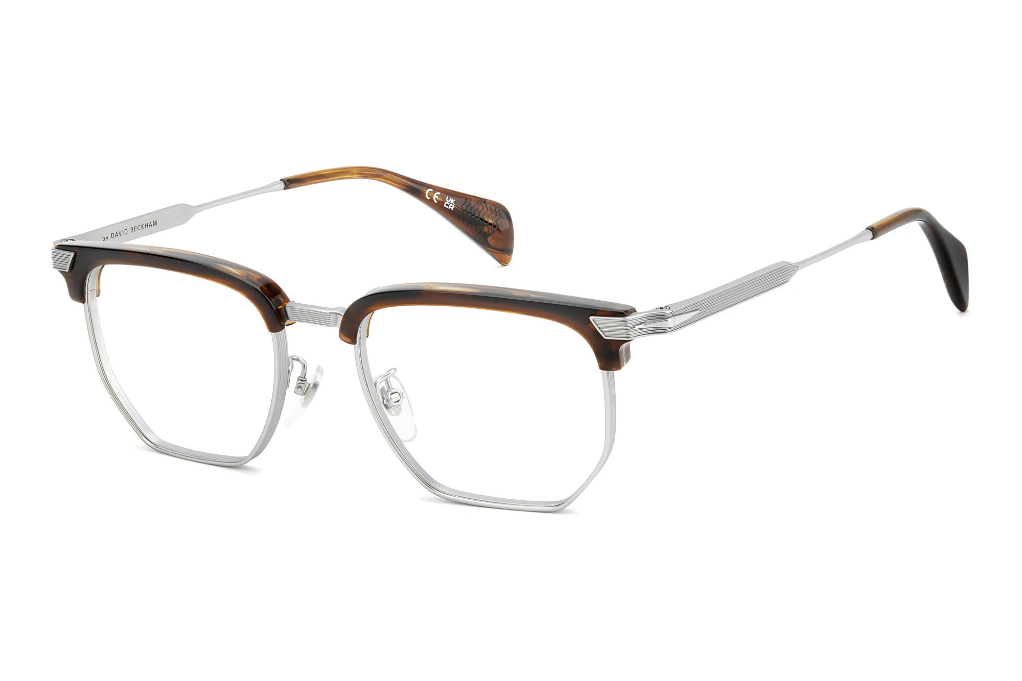 David Beckham DB 1240/G 8T9 BROWN HORN SILVER David Beckham DB 1240/G 8T9 BROWN HORN SILVER