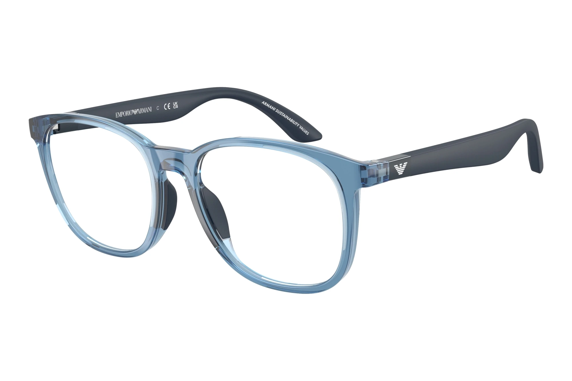 Emporio Armani EK3004 6210 Shiny Transparent Blue Emporio Armani EK3004 6210 Shiny Transparent Blue