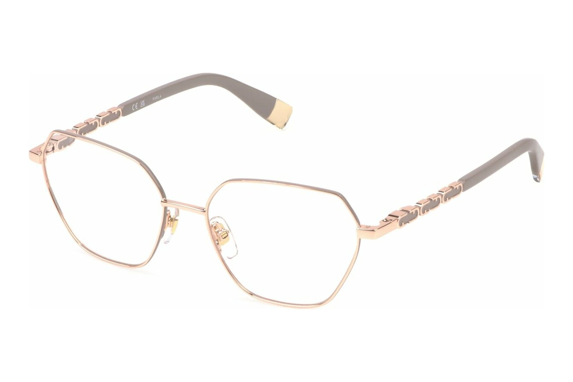 Furla VFU834 02AM SHINY COPPER GOLD WITH COLOURED PARTS Furla VFU834 02AM SHINY COPPER GOLD WITH COLOURED PARTS