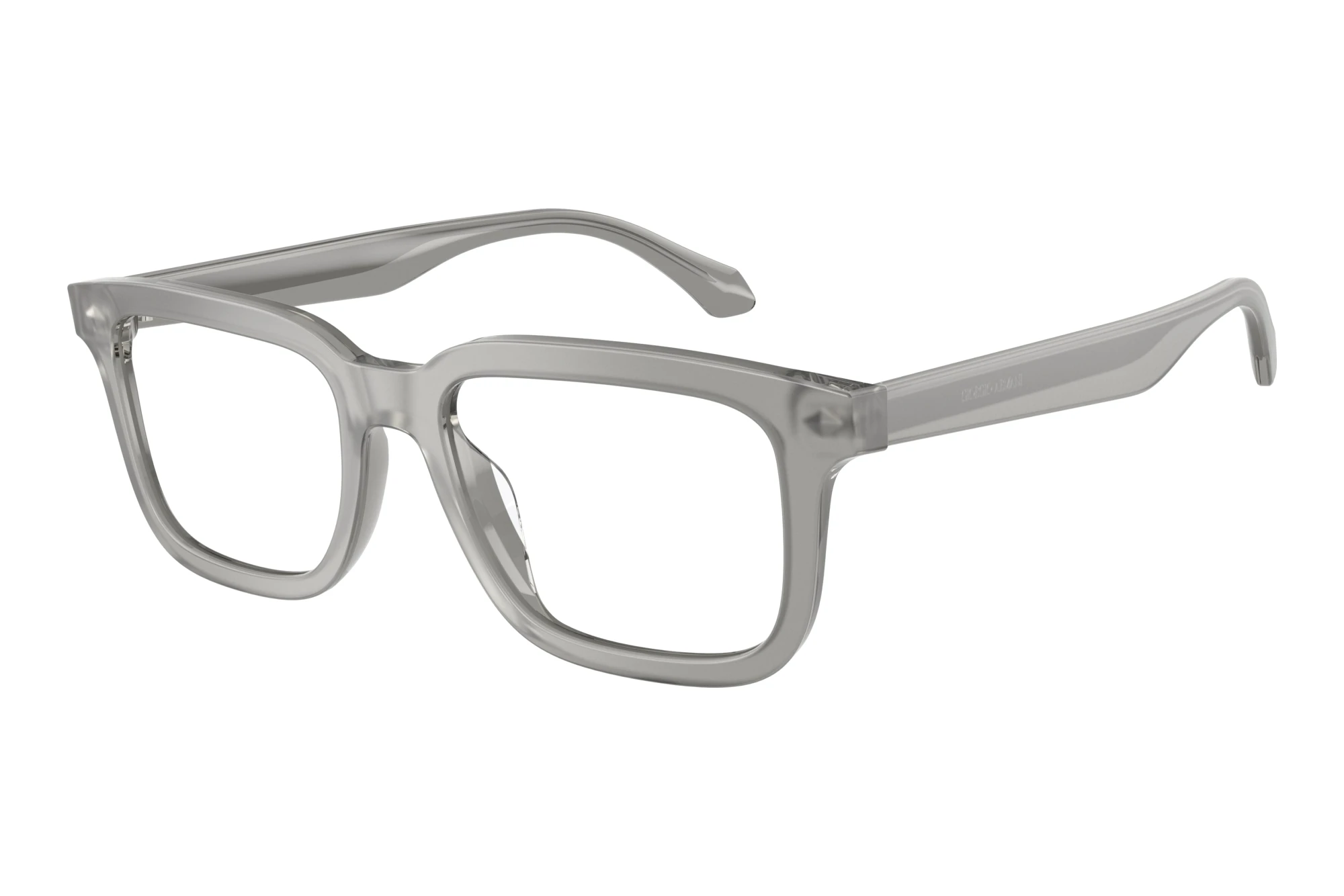 Giorgio Armani AR7293U 6474 Matte Transparent Grey Giorgio Armani AR7293U 6474 Matte Transparent Grey