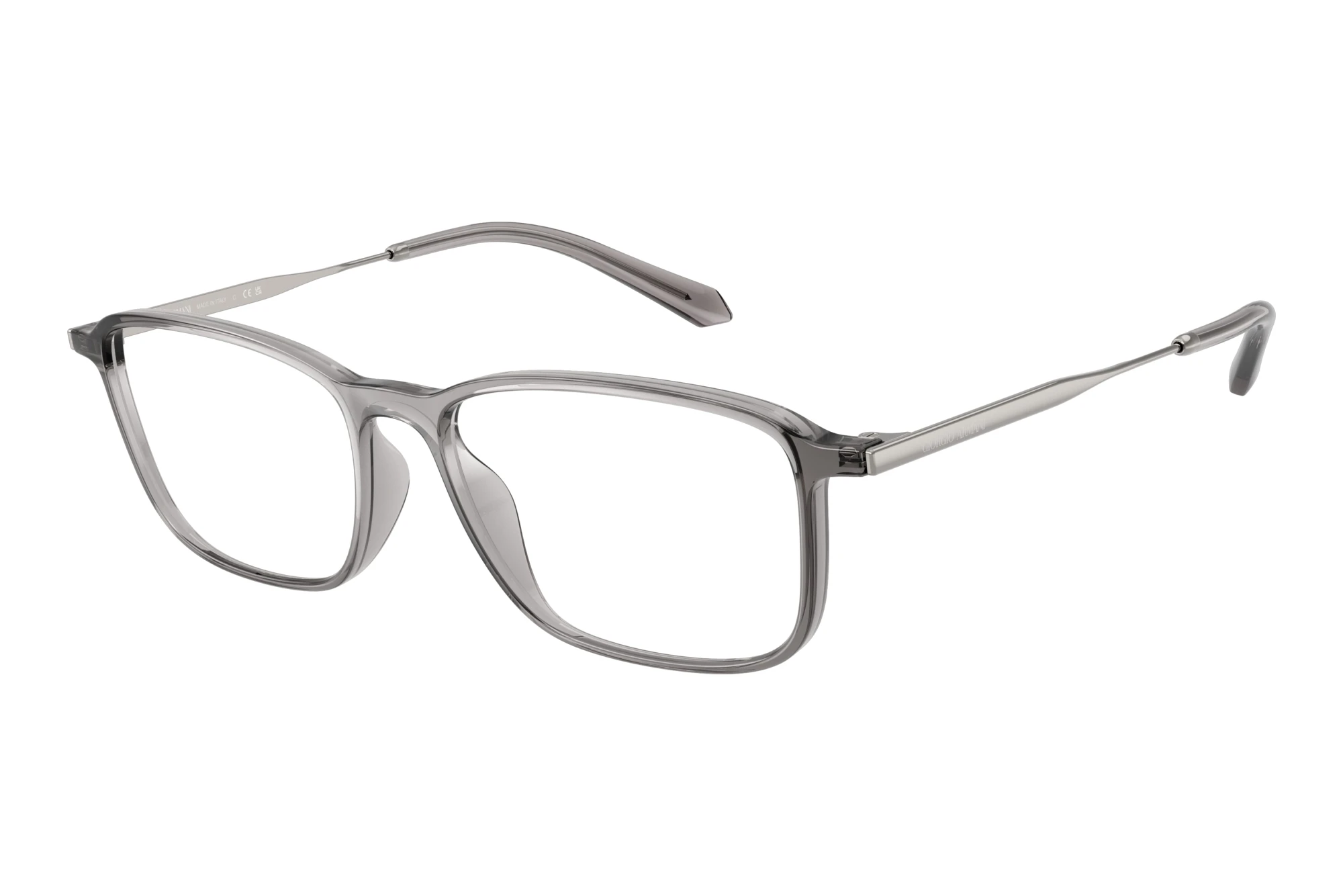 Giorgio Armani AR7294U 6489 Transparent Grey Giorgio Armani AR7294U 6489 Transparent Grey