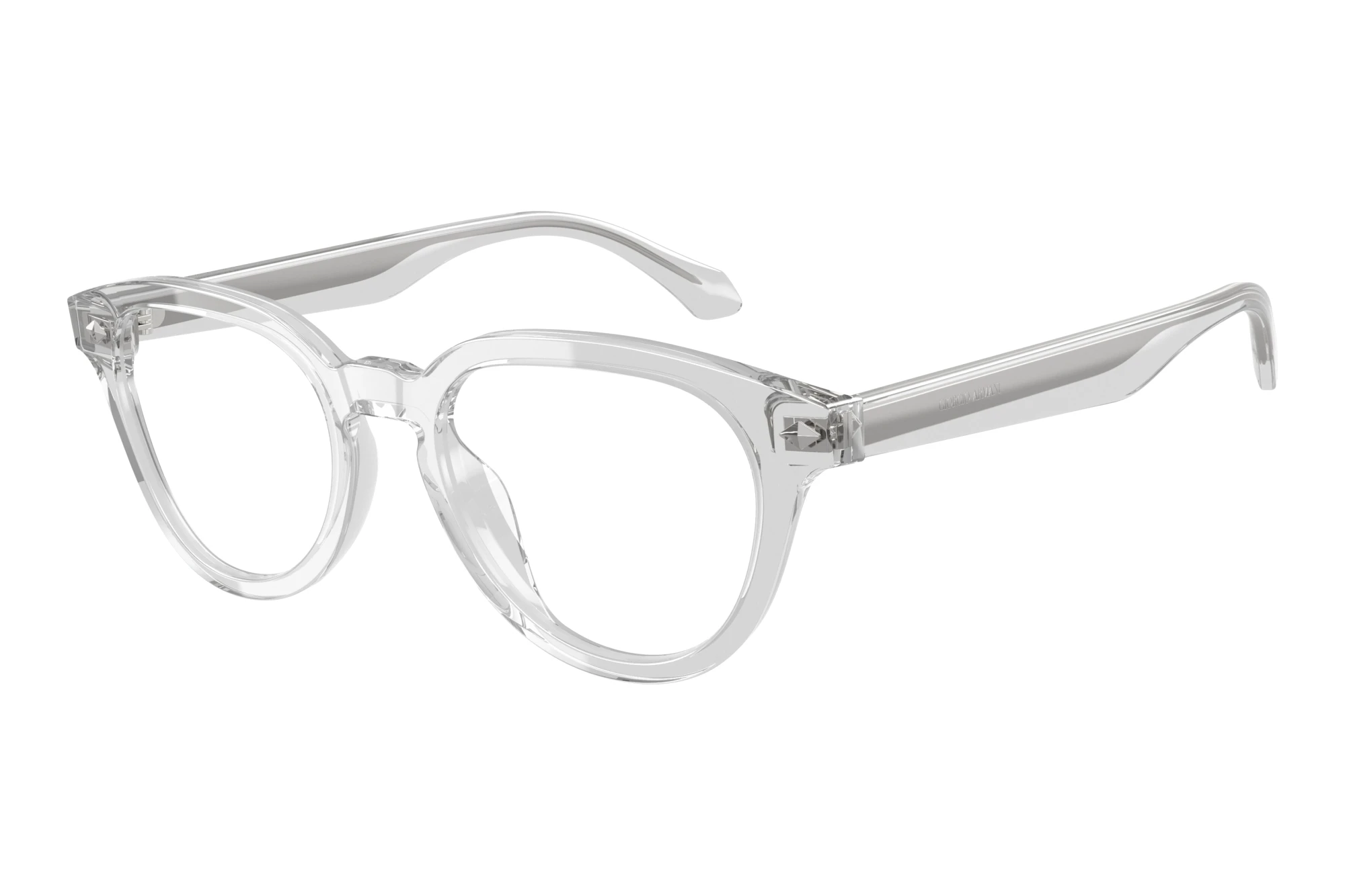 Giorgio Armani AR7296U 6470 Transparent Grey Giorgio Armani AR7296U 6470 Transparent Grey