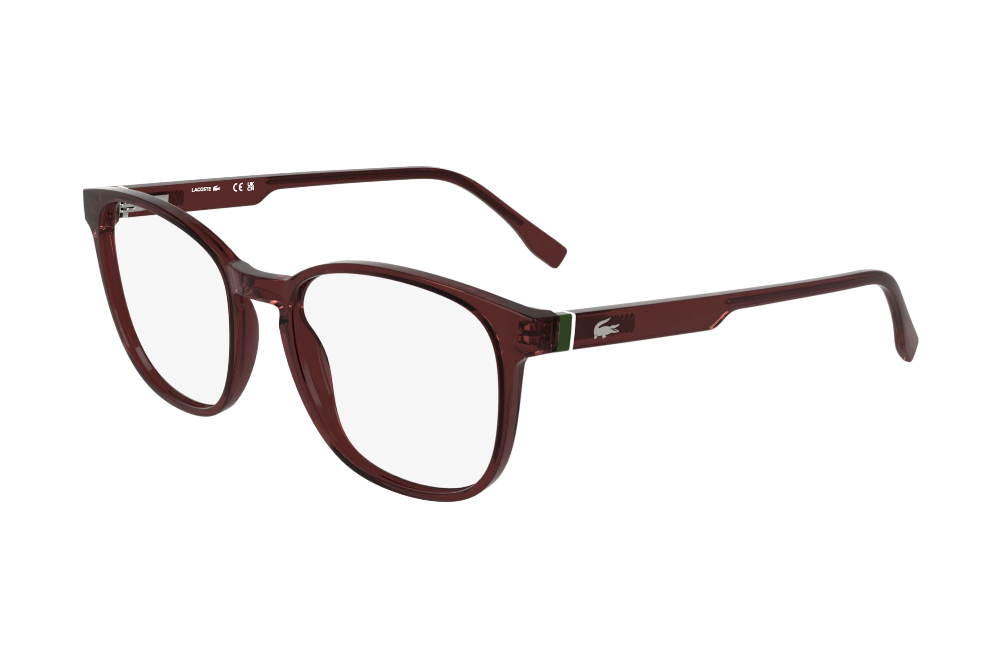 Lacoste L2975 N 601 TRANSPARENT BURGUNDY Lacoste L2975 N 601 TRANSPARENT BURGUNDY