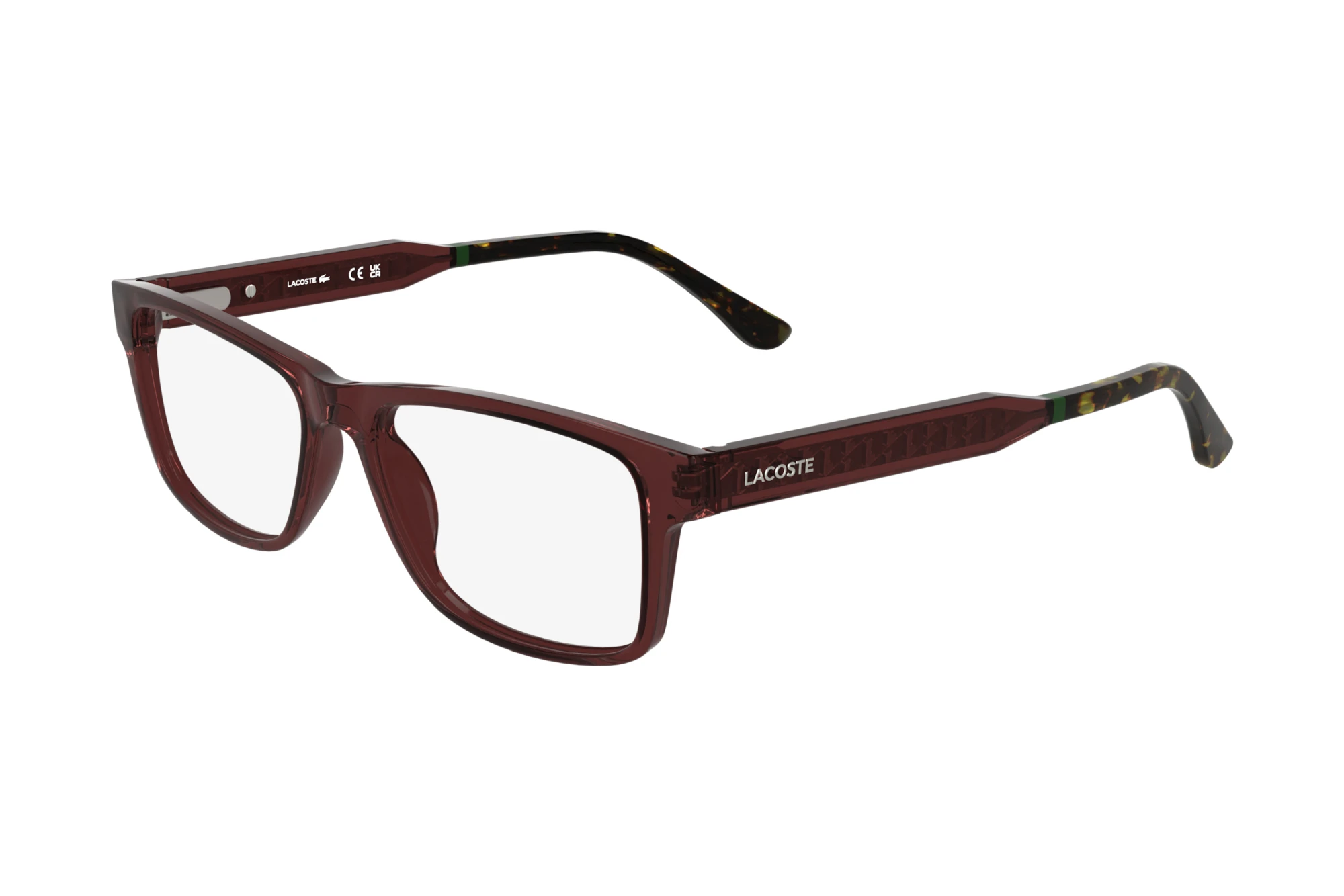 Lacoste L2977 N 601 TRANSPARENT BURGUNDY Lacoste L2977 N 601 TRANSPARENT BURGUNDY