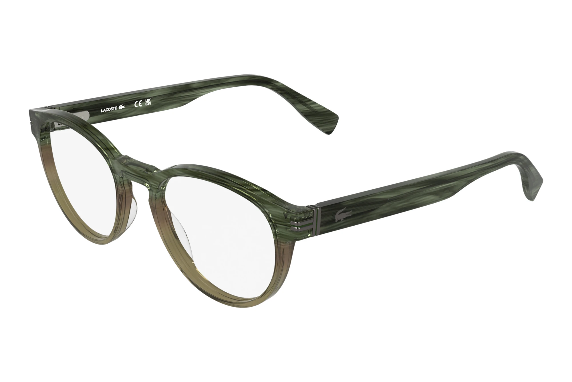 Lacoste L4023 313 STRIPED GRADIENT OLIVE BROWN Lacoste L4023 313 STRIPED GRADIENT OLIVE BROWN