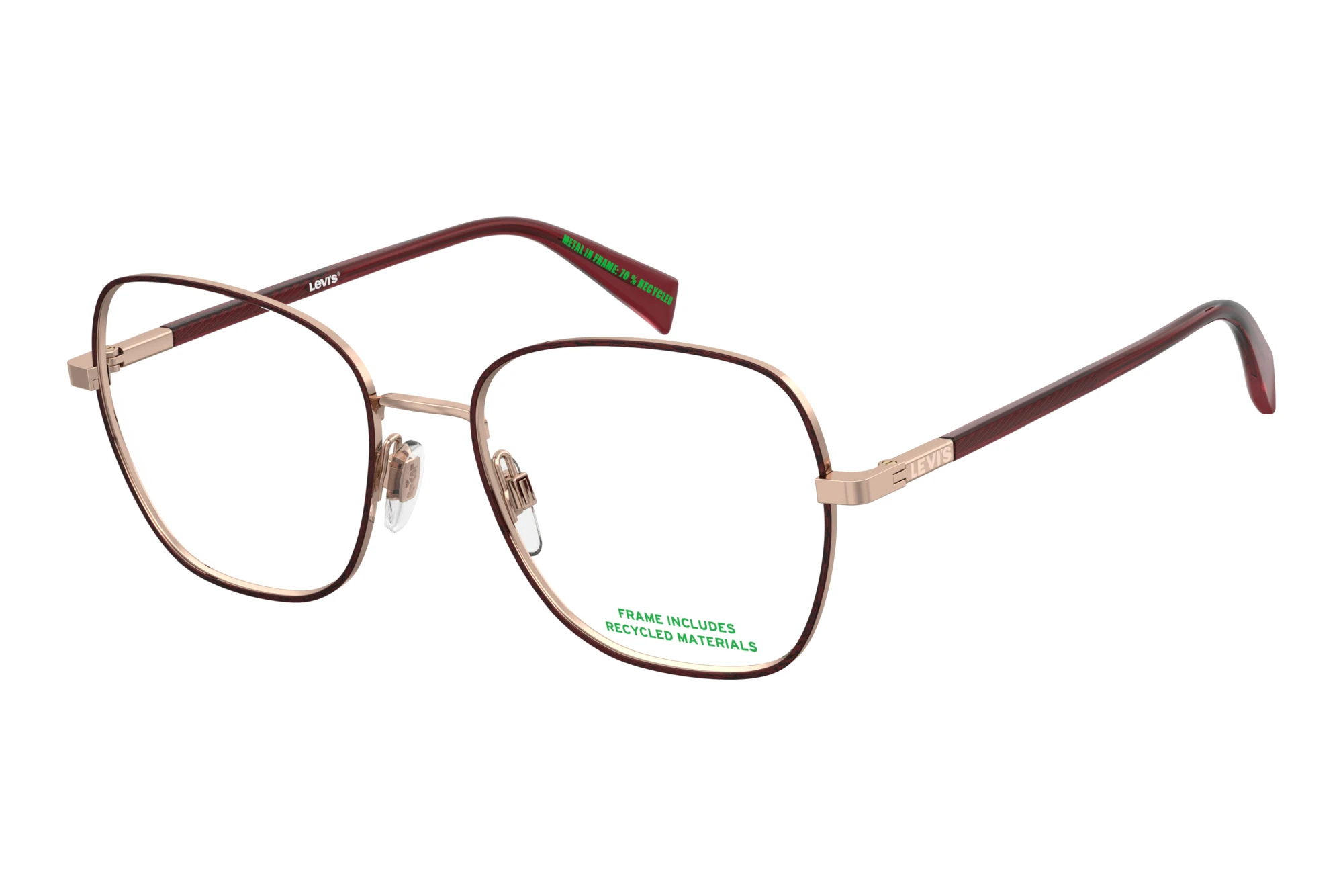 Levi's LV 1113 YK9 BURGUNDY COPPER GOLD Levi's LV 1113 YK9 BURGUNDY COPPER GOLD