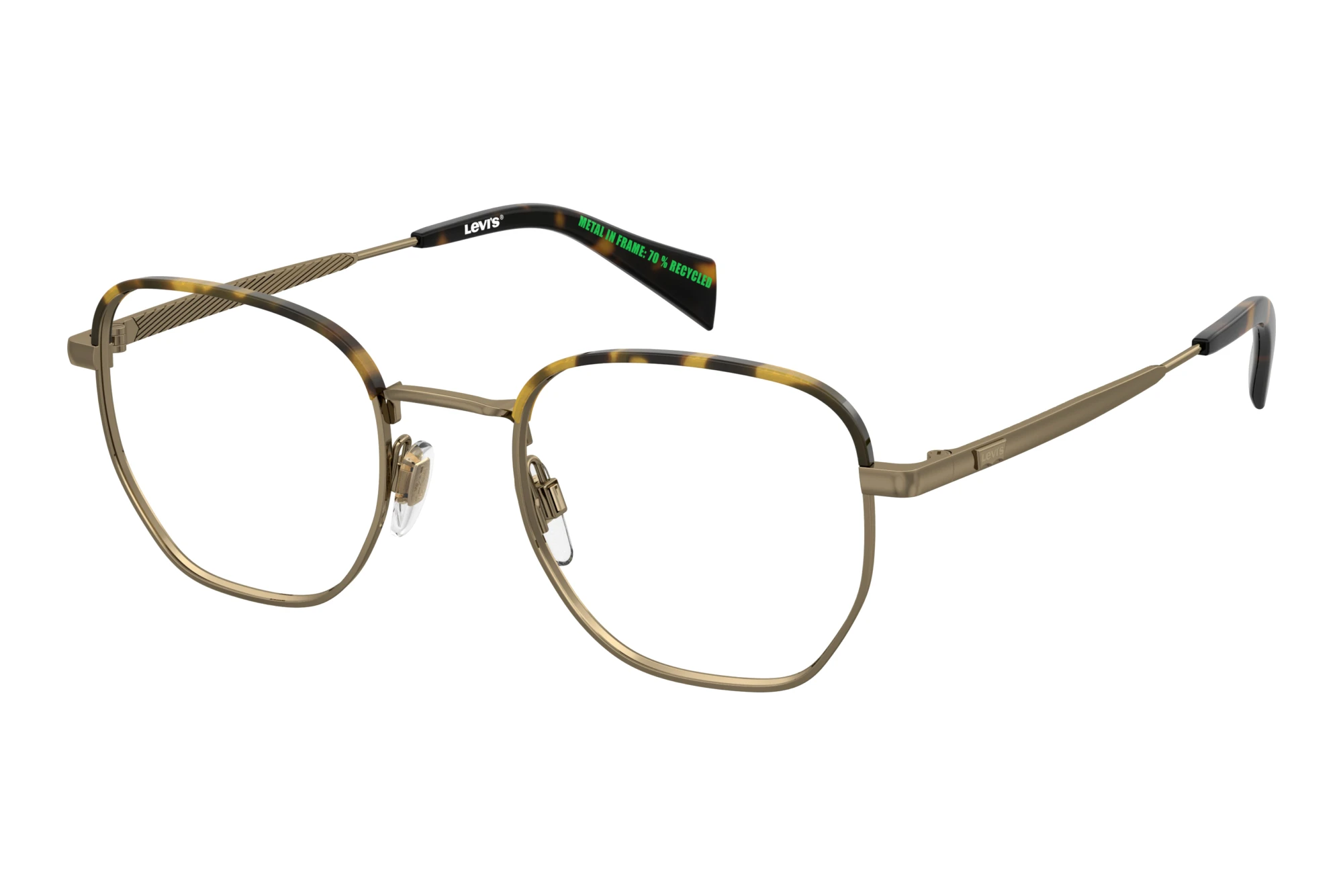 Levi's LV 5106 0QO HAVANA ANTIQUE GOLD Levi's LV 5106 0QO HAVANA ANTIQUE GOLD