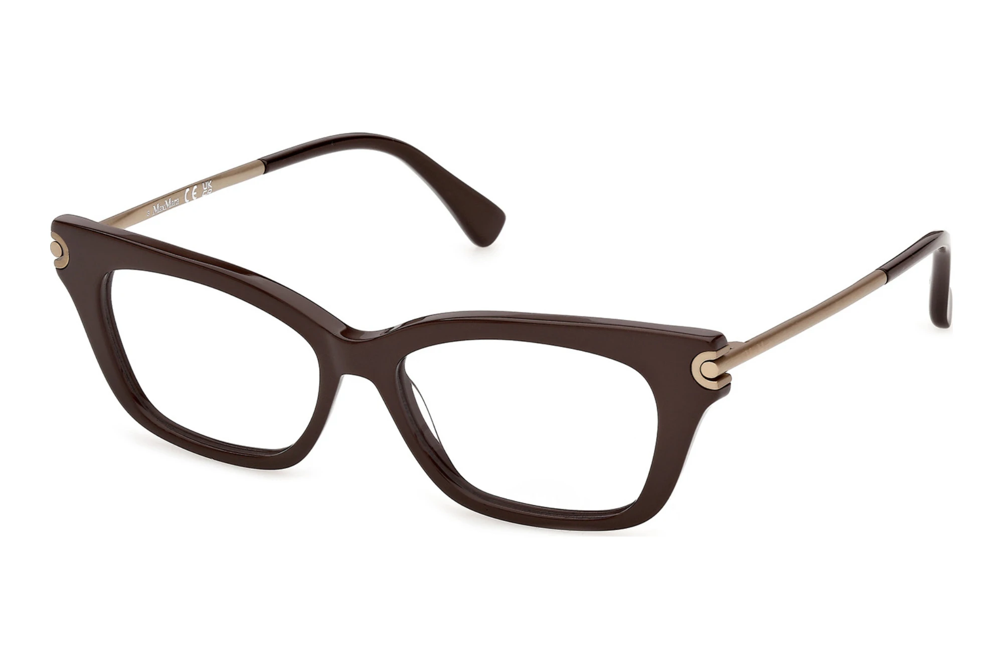 Max Mara MM5253 048 Glänzend Dunkelbraun Max Mara MM5253 048 Glänzend Dunkelbraun