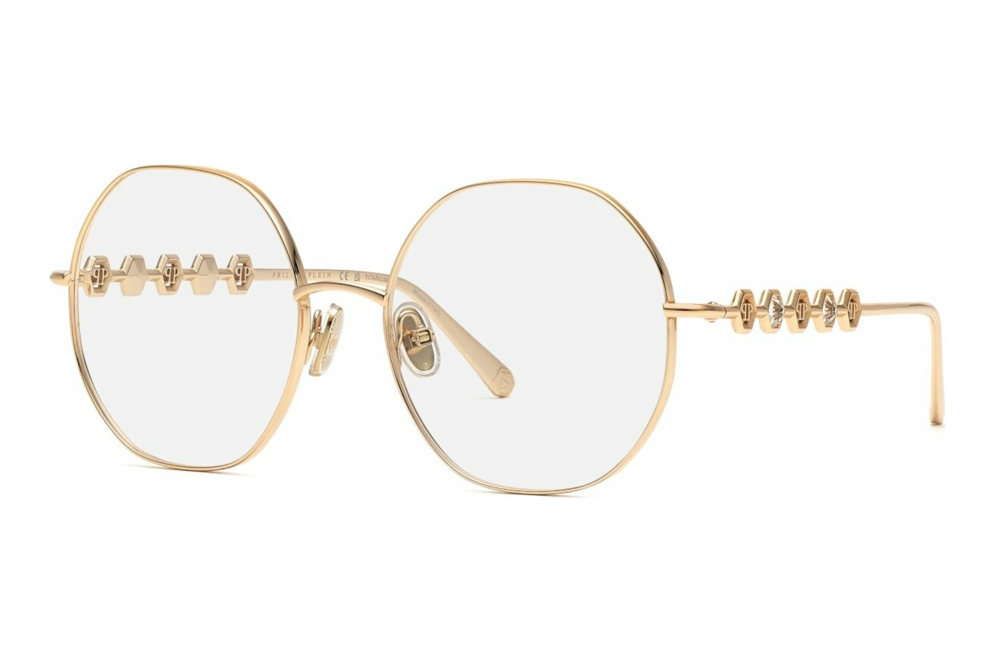 Philipp Plein VPP070S 0300 SHINY TOTAL ROSE GOLD Philipp Plein VPP070S 0300 SHINY TOTAL ROSE GOLD