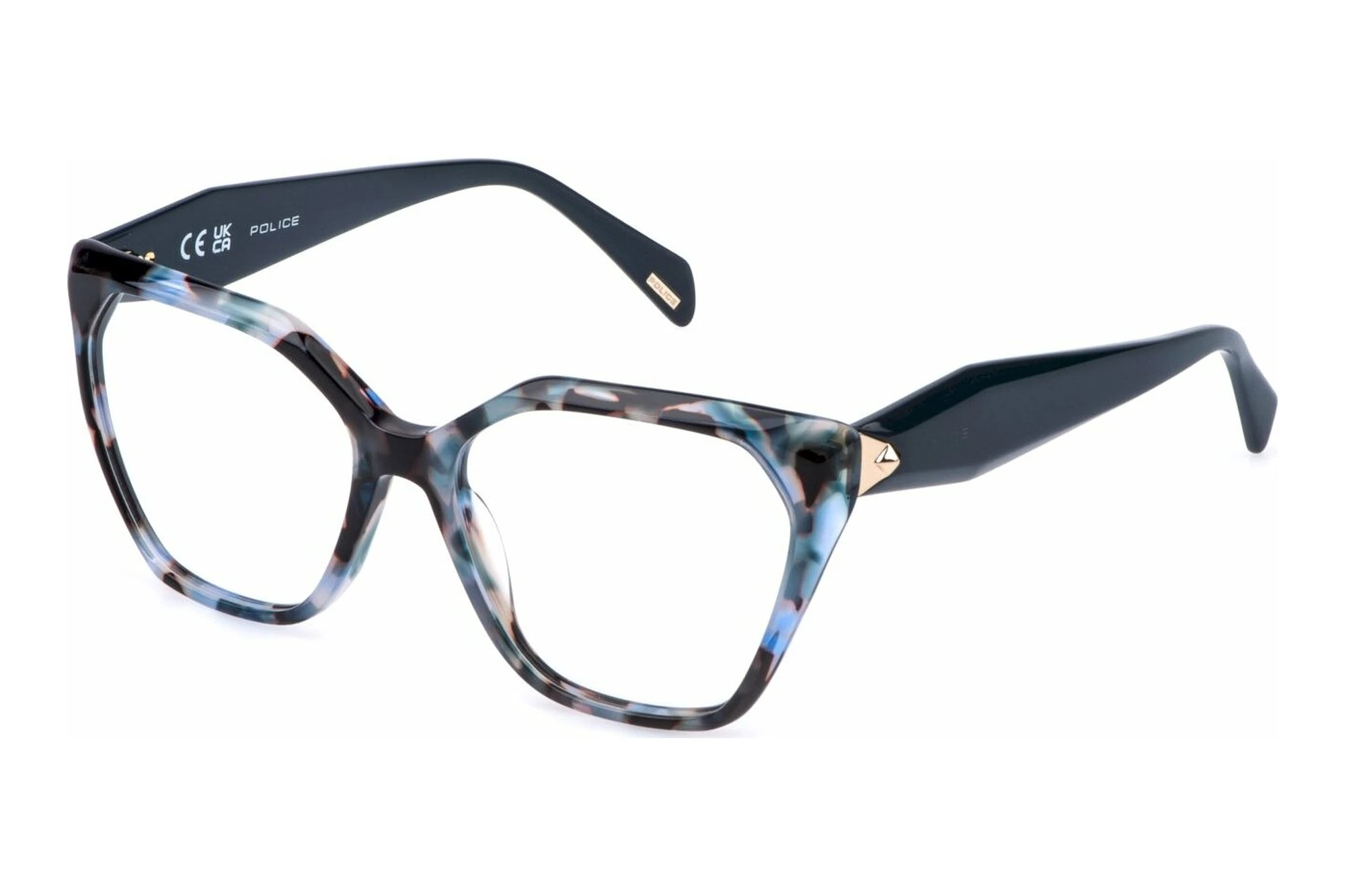 Police VPLR18 0P61 HAVANA AZURE-MULTICOLOUR Police VPLR18 0P61 HAVANA AZURE-MULTICOLOUR