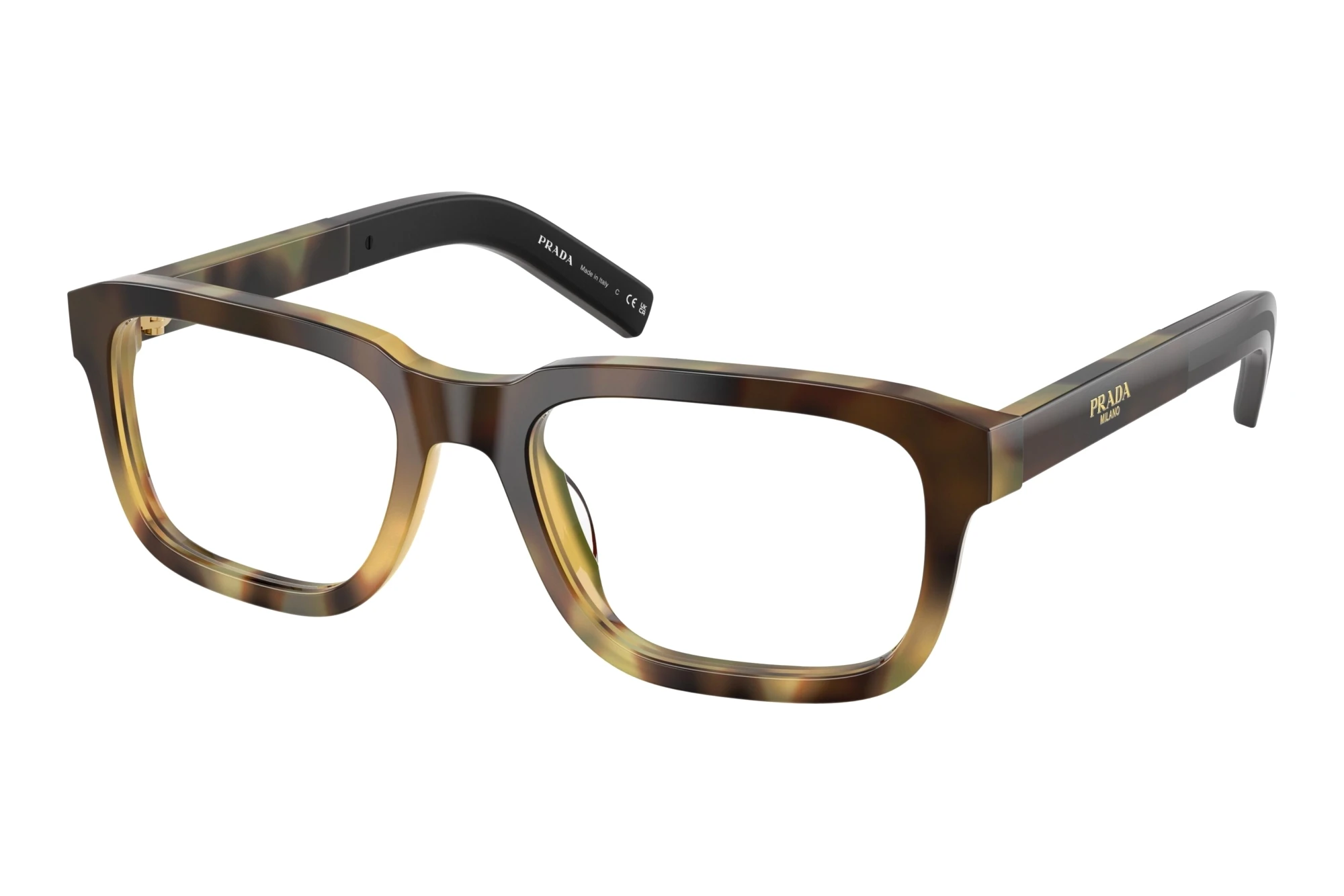 Prada PR D12V 22P1O1 Mahogany Tortoise Gradient Prada PR D12V 22P1O1 Mahogany Tortoise Gradient