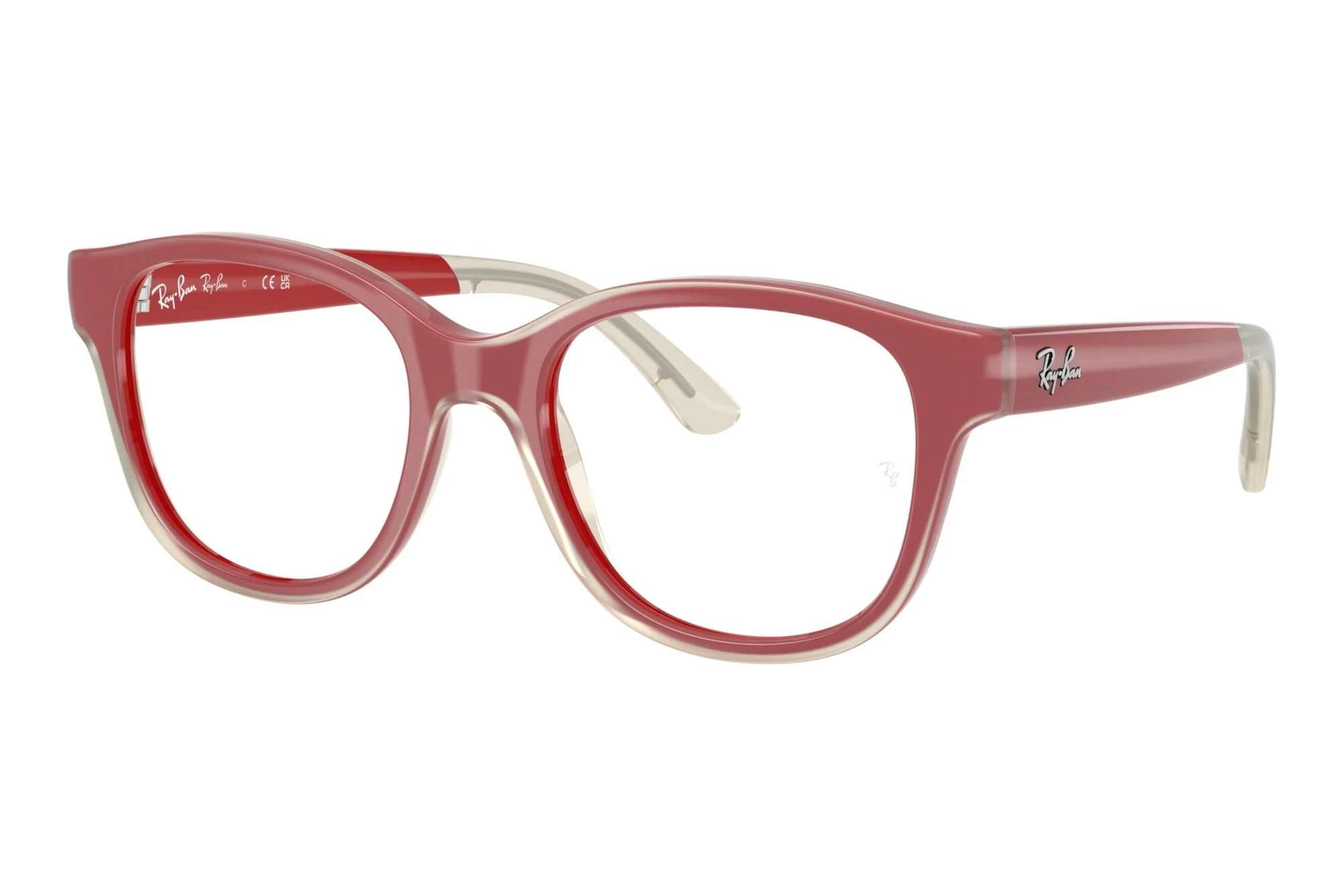 Ray-Ban Kids RY1950 7204 Red On Transparent Ray-Ban Kids RY1950 7204 Red On Transparent