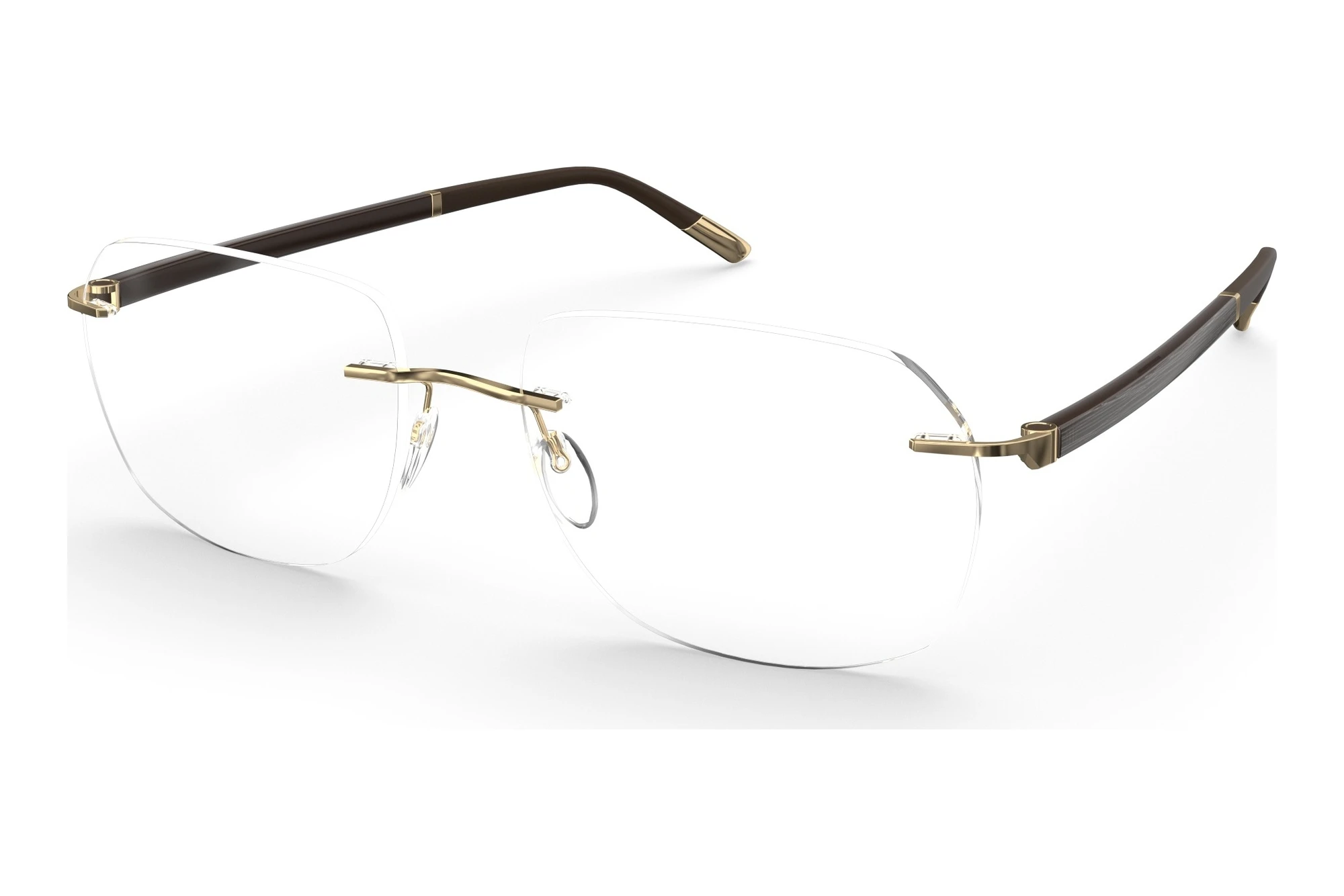 Silhouette L014-LT 7520 Gold / Brown Silhouette L014-LT 7520 Gold / Brown