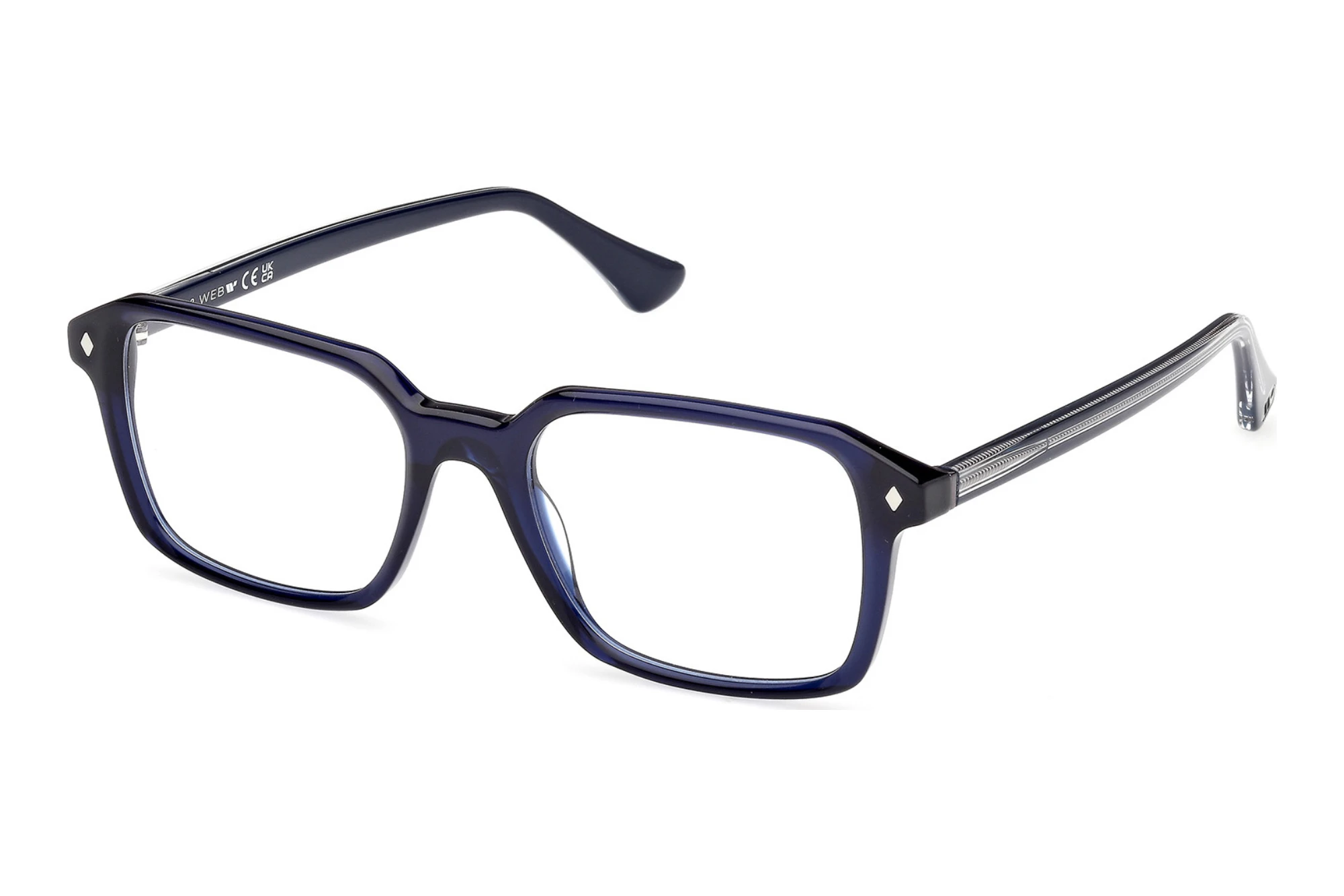 Web Eyewear WE5463 092 Glänzend Blau Web Eyewear WE5463 092 Glänzend Blau