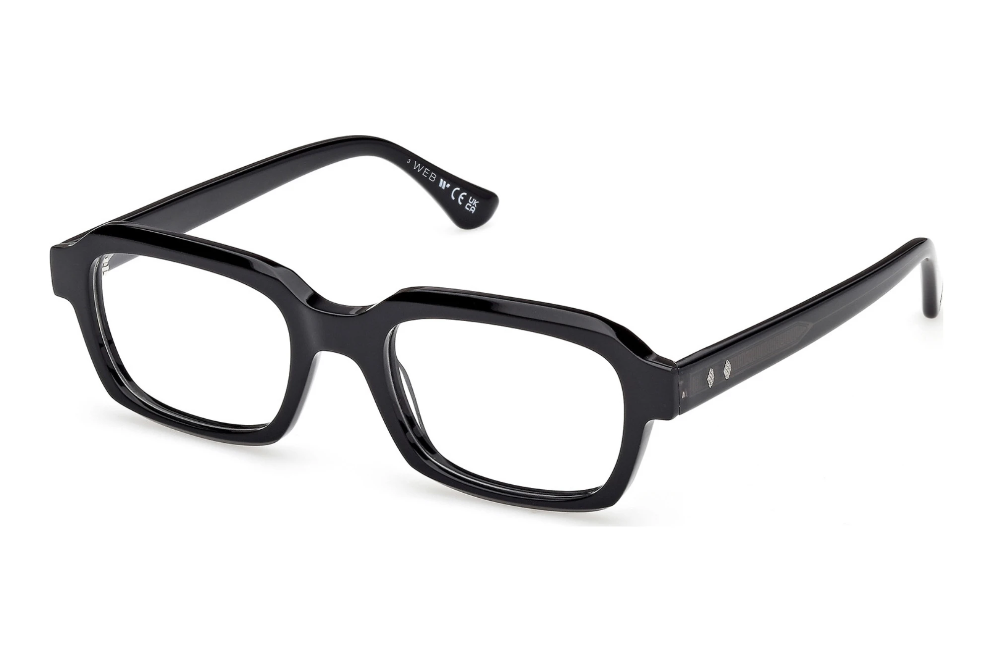 Web Eyewear WE5466 001 Glänzend Schwarz Web Eyewear WE5466 001 Glänzend Schwarz