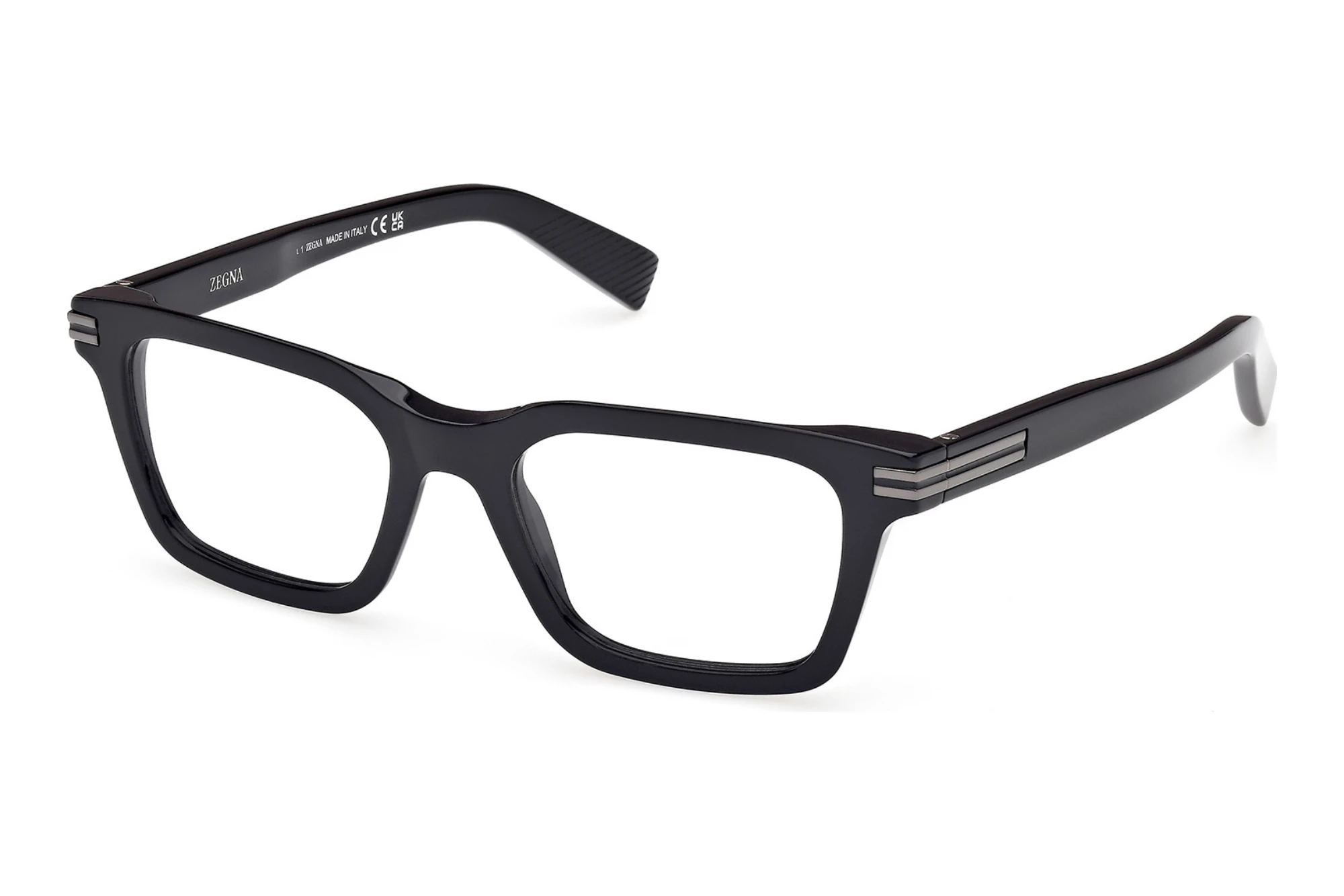 Zegna EZ5294 001 Glänzend Schwarz Zegna EZ5294 001 Glänzend Schwarz