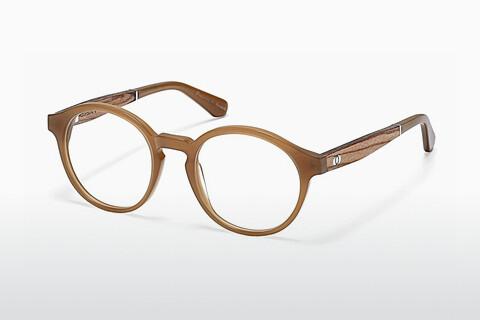 Gafas de diseño Wood Fellas Werdenfels (10951 zebrano)