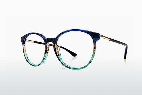 Glasses Wood Fellas Halo (11020 walnut/blue)