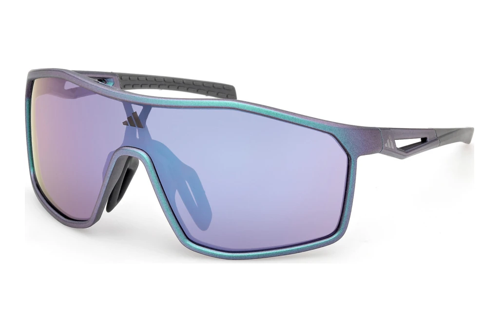 Adidas   SP0117 97Z violett verspiegeltMatt Dunkelgrün Adidas   SP0117 97Z violett verspiegeltMatt Dunkelgrün