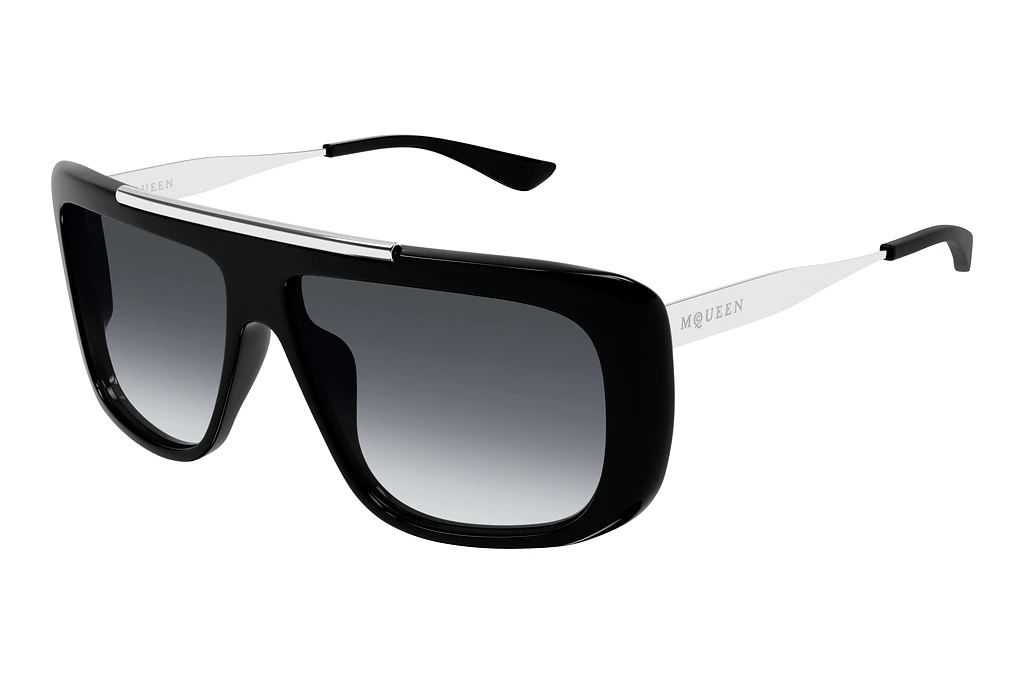 Alexander McQueen   AM0492S 001 BLACK Alexander McQueen   AM0492S 001 BLACK