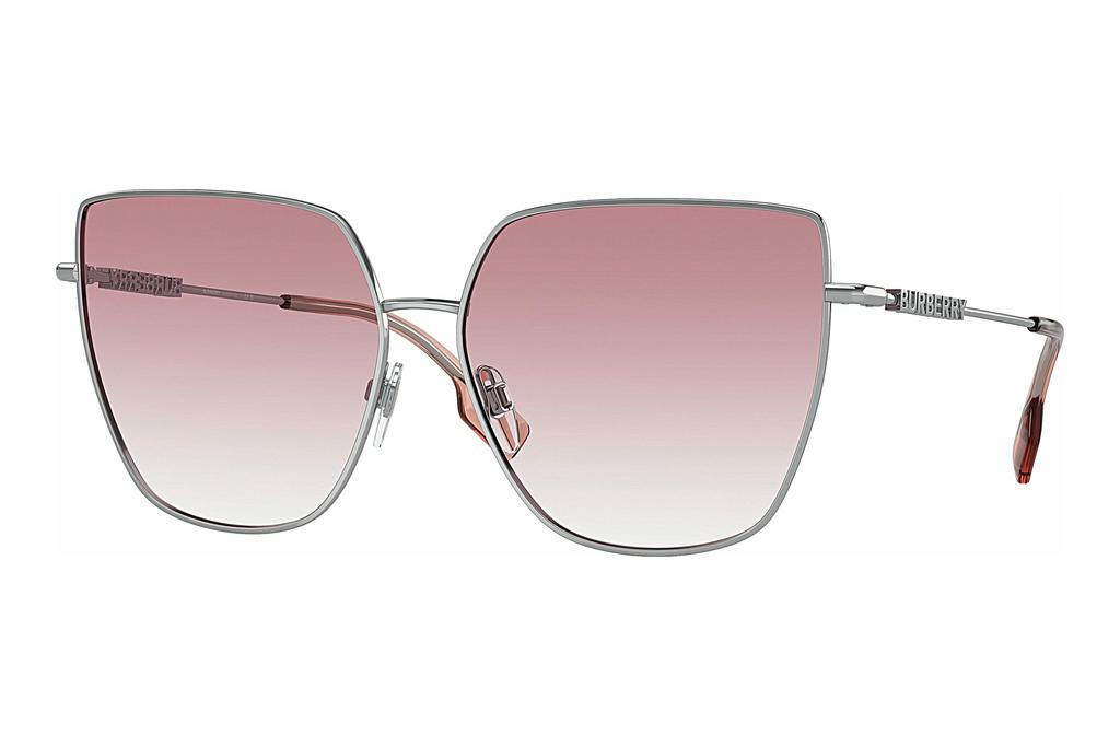 Burberry   BE3143 10058D Clear Gradient PinkSilver