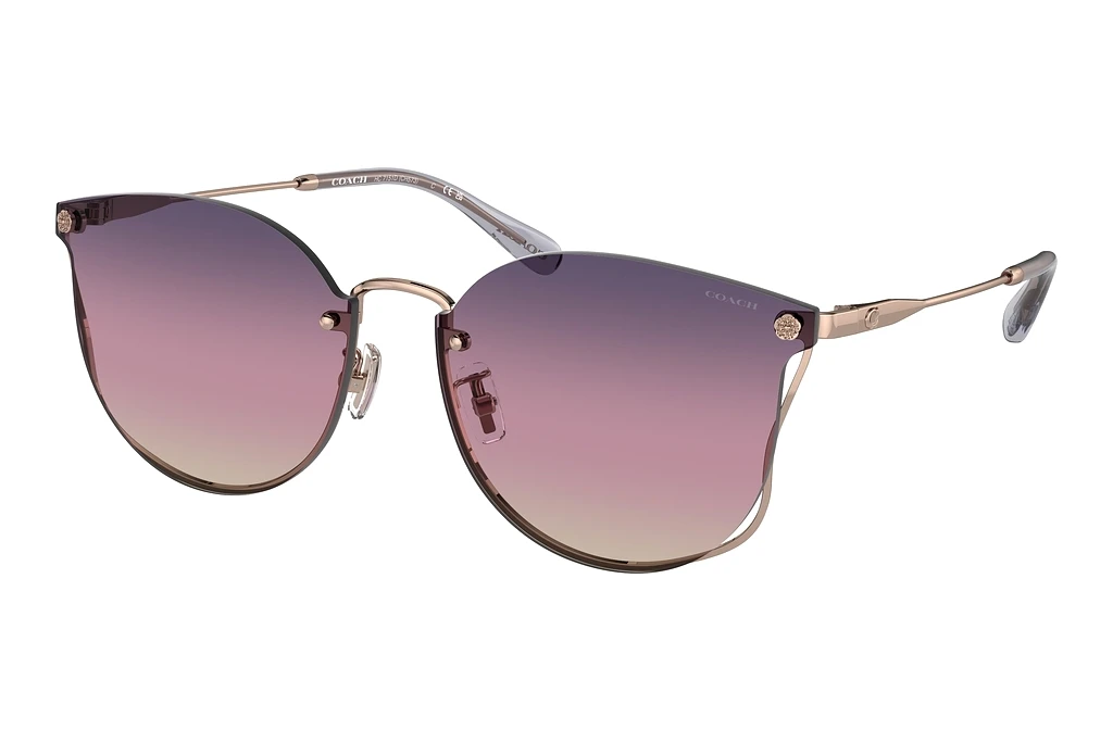 Coach   HC7151D 9331U6 Transparent PurpleShiny Rose Gold Coach   HC7151D 9331U6 Transparent PurpleShiny Rose Gold