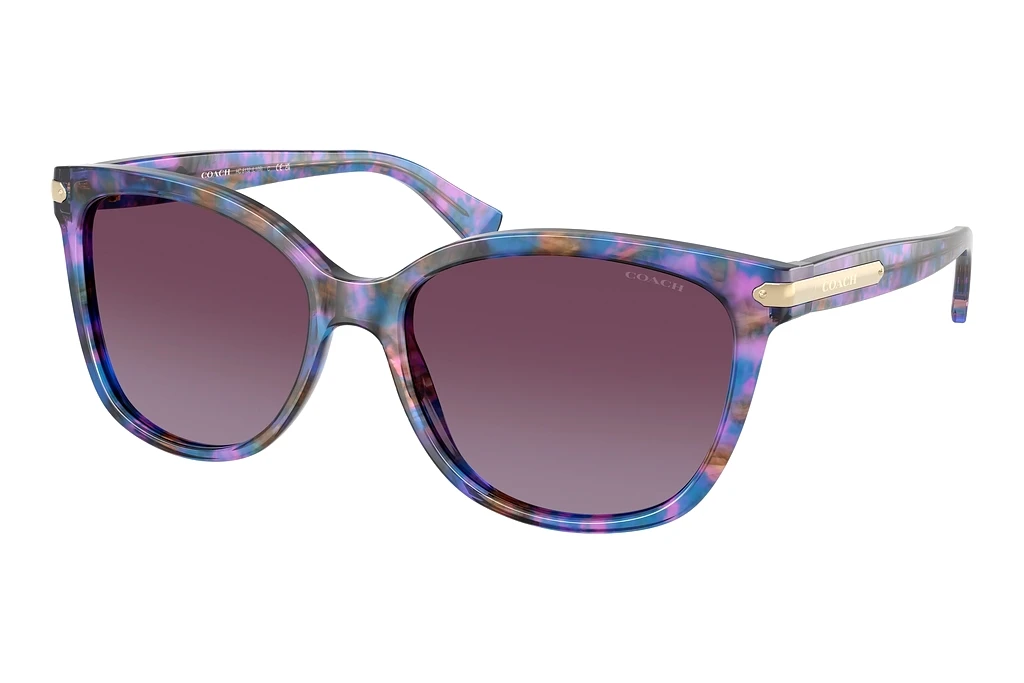 Coach HC8132 52888H Purple GradientPurple Confetti Tortoise Coach HC8132 52888H Purple GradientPurple Confetti Tortoise