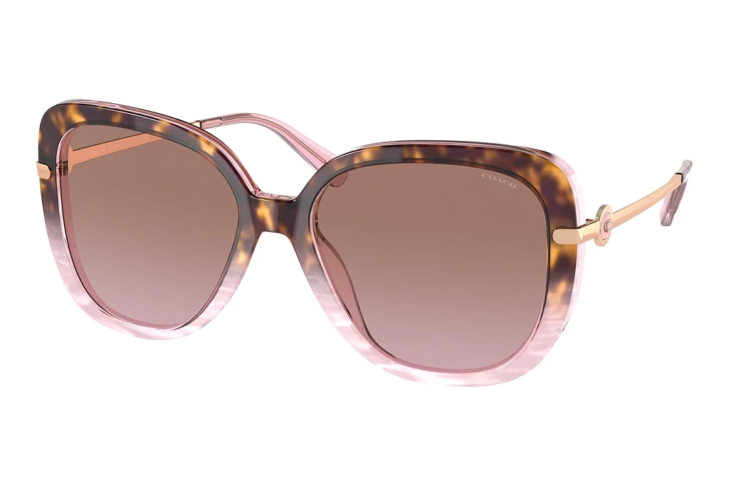 Coach HC8320 56505M Pink GradientRose Tortoise Gradient Coach HC8320 56505M Pink GradientRose Tortoise Gradient