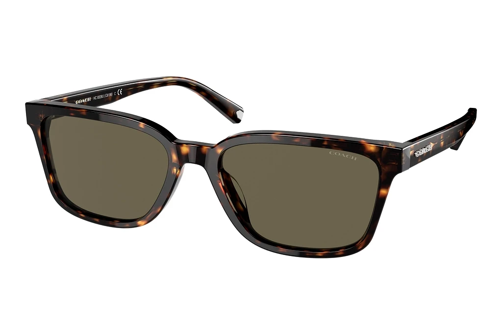 Coach HC8328U 512003 Dark Brown SolidDark Tortoise Coach HC8328U 512003 Dark Brown SolidDark Tortoise