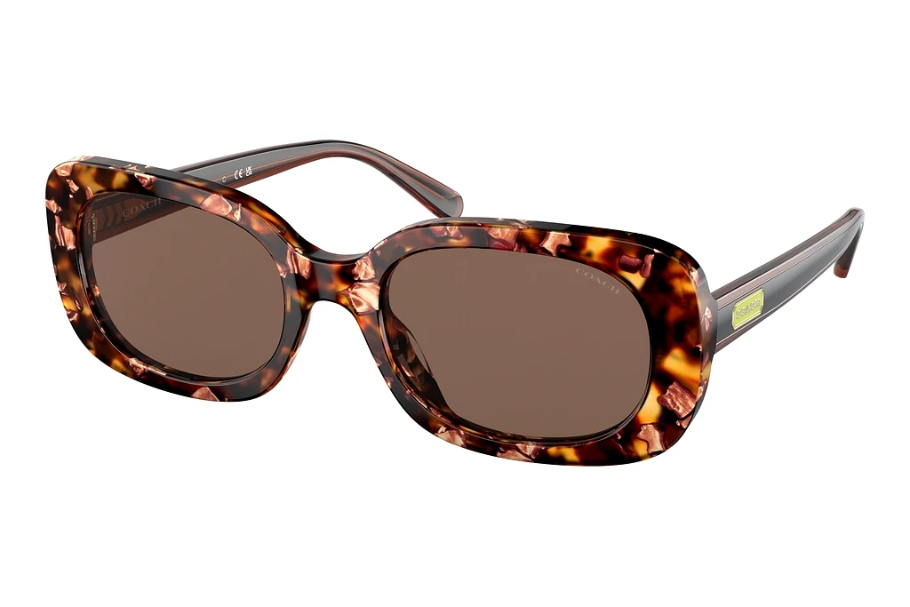 Coach HC8358U 571173 Brown SolidPearlescent Amber Tortoise Coach HC8358U 571173 Brown SolidPearlescent Amber Tortoise