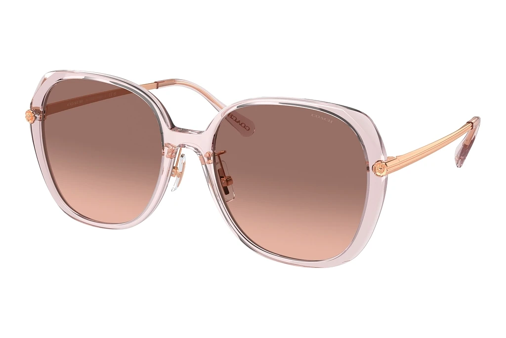 Coach HC8403D 570513 Brown Pink GradientTransparent Rose Coach HC8403D 570513 Brown Pink GradientTransparent Rose