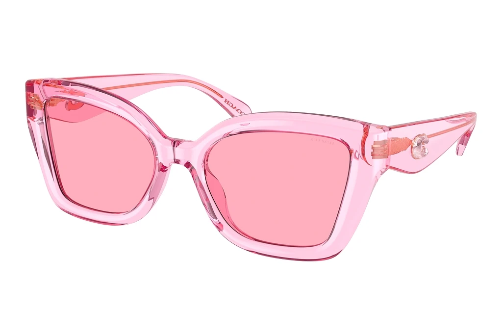 Coach   HC8405U 583084 Pink Solid Coach   HC8405U 583084 Pink Solid