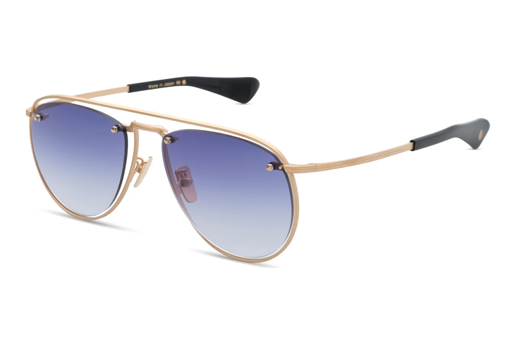 DITA DTS-176 03A PURPLE TO CLEAR GRADIENTMATTE WHITE GOLD - BLACK DITA DTS-176 03A PURPLE TO CLEAR GRADIENTMATTE WHITE GOLD - BLACK